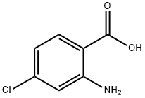 2-Amino-4-chlorobenzoic acid CAS Number 89-77-0